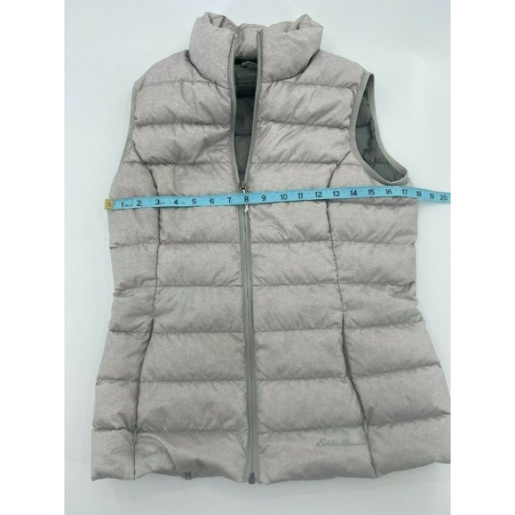 Eddie Bauer Gray Puffer Vest - Picture 5 of 7